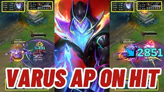 Varus AP On Hit - Patch 14.22 League of Legends