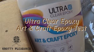 Product Review: Art and Craft Epoxy Resin from Ultra Clear Epoxy