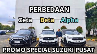 PERBEDAAN / KOMPARASI SUZUKI XL7 ZETA, XL7 BETA, XL7 ALPHA TERBARU 2024 | PROMO TERBARU SUZUKI XL7