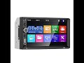 7 inch Car Stereo 2DIN Bluetooth Front AUX FM Radio Multimedia Video Player with Screen Mirroring