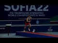 WESTWOOD Lewis (GBR) M - 2022 Trampoline Worlds, Sofia (BUL) - Q Tumbling Exercise 2