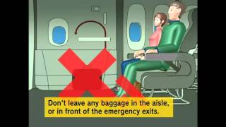 [TheSafetyVideos] JAL Safety Instructions Video {HD}