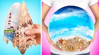 Awesome DIY Sea Themed  Crafts || Easy Gift Ideas!