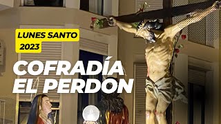 Procesión completa del Cristo del Perdón en el Lunes Santo de Murcia. El Señor del Malecón