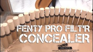 Fenty Beauty Pro Filt'r Instant Retouch Concealer Review and (vs Tarte Shape Tap