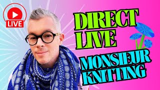 ⭐️Direct Live 🎥Tricot Monsieur Knitting du 9 Janvier 2025🌈