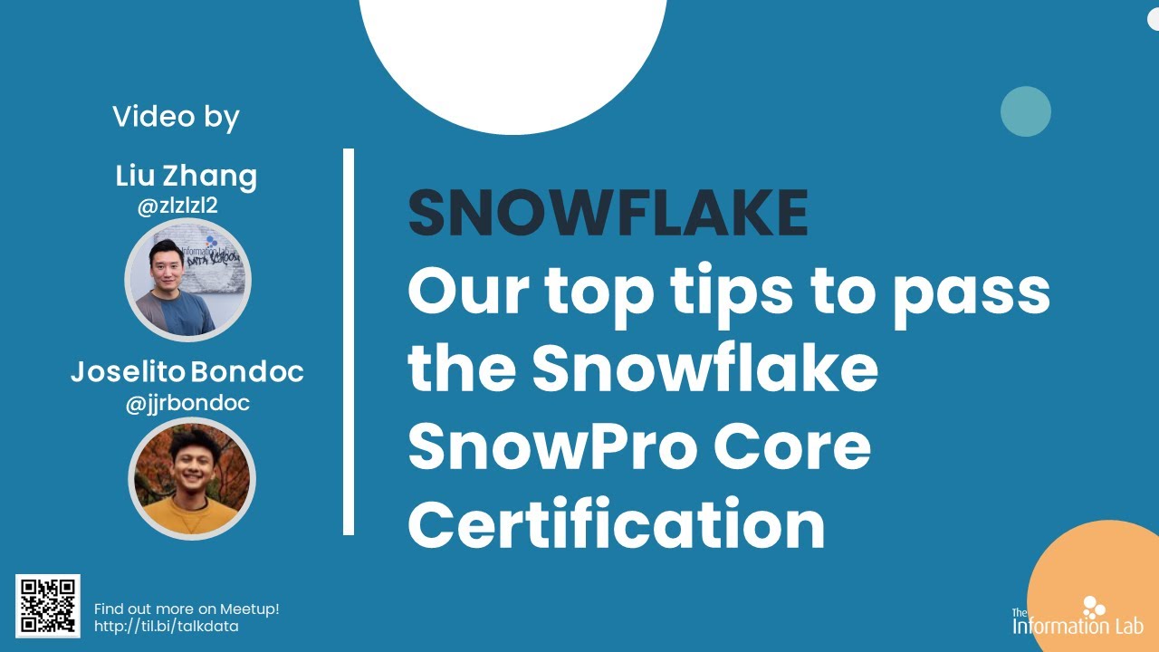 Our Top Tips To Pass The Snowflake SnowPro Core Certification ...