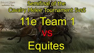 Demi-finale du Tournoi du 08/08/14 : 11e Team 1 vs Equites