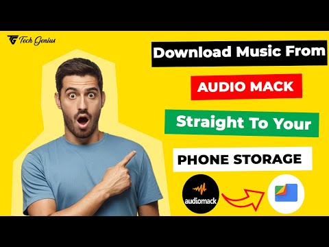 Cómo descargar música de AUDIOMACK directamente al ALMACENAMIENTO DE TU TELÉFONO ¡Nuevo truco!