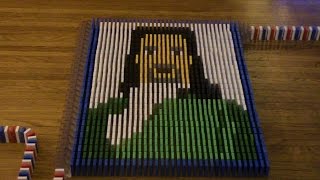 HAMILTON IN 25,000 DOMINOES!