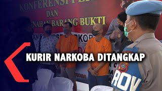 Polisi Tangkap 2 Kurir Narkoba di Medan