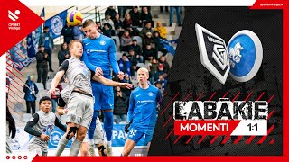 34. kārta: Valmiera FC 1:1 RFS (Labākie momenti)