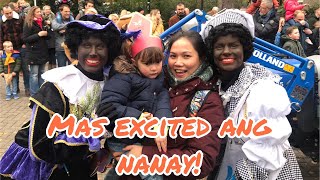 MEET SINTERKLAAS AND ZWARTE PIET (SANTA CLAUS \u0026 BLACK PETE) IN THE NETHERLANDS | VLOG #12