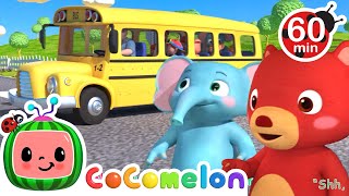 Wheels on the Bus | CoComelon Nursery Rhymes & Kids Songs