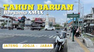 VLOG AWAL TAHUN 2024 | TOURING 3  Provinsi with XMAX 250 | 740+ KM ‼️