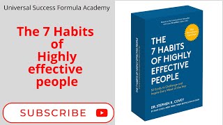 The Seven Habits Of Highly Effective People by Stephen Covey 🎧 Audiobook