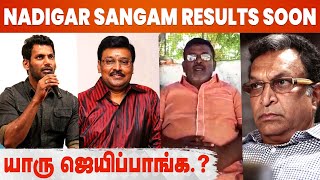 2019 Nadigar Sangam Election Results Soon - Vishal vs Bhagyaraj
