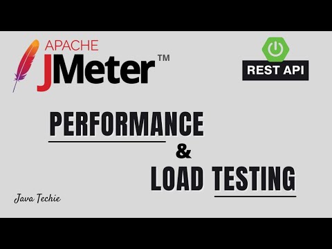 JMeter API Testing | Performance and Stress Testing of Spring Boot Rest API with JMeter | JavaTechie