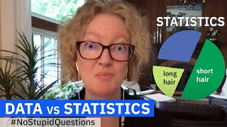 Data vs. Statistics: What's the Difference? #NoStupidQuestions