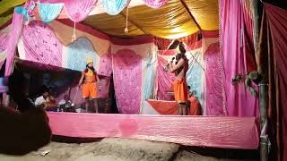 रामलीला बाल सुग्रीव खतरनाक युद्ध दृश्य। Ramleela bali surgeev yudh Rampur indi pindi