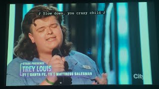 American Idol 2023, Trey Louis sings “Vienna” (Billy Joel) - Hollywood Week Part 1 (4/2/23)