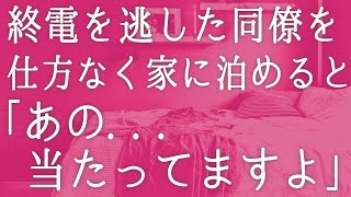 【朗読】会社の飲み会で終電を逃してしまった同僚。家が近い俺に白羽の矢が立ち「泊めてくれない？」仕方なく連れて行くと本性を現し...　感動する話　いい話