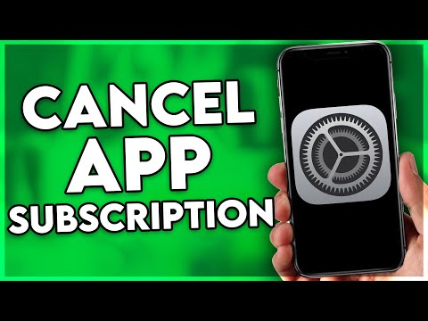 How to cancel app subscription on iPhone (cancel auto-renewal)