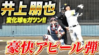 【豪快アピール弾】井上朋也『緩い変化球を…左翼席に叩き込んだ同点HR！』