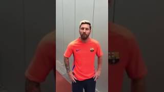 Lionel Messi message to Roma legend Francesco Totti after his last match