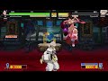 kof xv chizuru mai athena vs king ash meitenkun 1