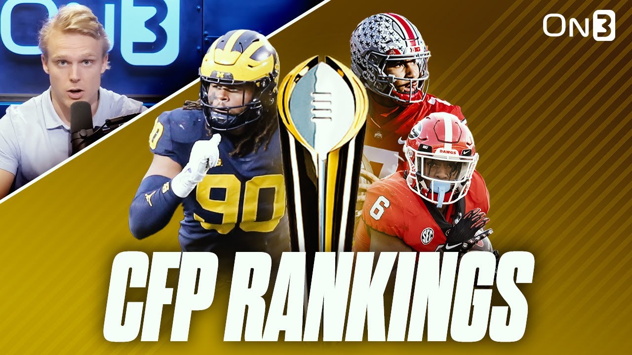 College Football PLAYOFF RANKINGS | Ohio State, Michigan, Georgia, USC ...