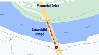 Crowchild Bridge Northbound