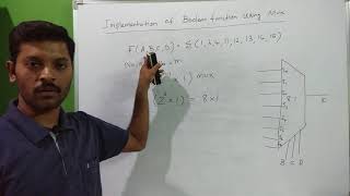 Boolean function using MUX in tamil | Logic function using MUX in Tamil