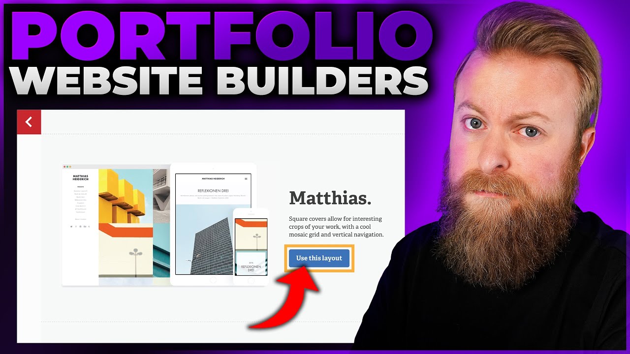 5 Best Portfolio Website Builders In 2024 Youtube