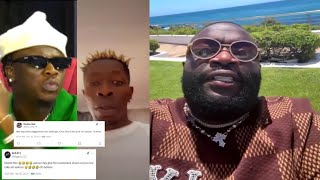 SM fans cry😂​ after Rick Ross named Stonebwoy as his favorite