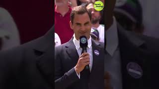 Roger Federer at Wimbledon 2022