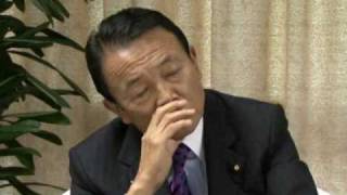 Ｊ－ＮＳＣ突撃インタビュー（麻生太郎前総裁）2010．6．8