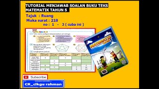 tahun 5 | ms 218 | ruang | matematik tahun 5