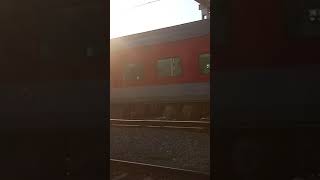 12510 Guwahati - SMVT Bengaluru express with tricolor locomotive WAP 7