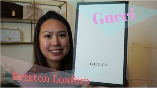 Gucci brixton loafers unboxing | Matchesfashion order Gucci only $530!?