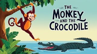 चतुर बंदर और मगरमच्छ की अनोखी कहानी ! Unique story of clever monkey and crocodile!✅️