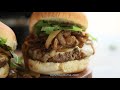 caramelized onion burger recipe juicy beef burger recipe