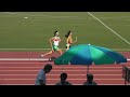 2014.7.25 夏季陸上大会　女子4×400mr　清水谷a