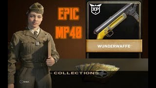 My First Completed Collection Item EPIC MP40 - WunderWaffe