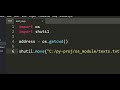 Some OS module basics in Python
