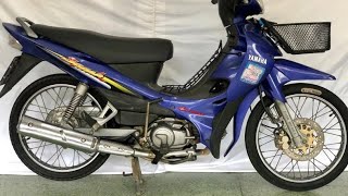 มอเตอร์ไซค์มือสองYamaha spark 110cc ปี 45 สภาพสวยพร้อมใช้งานเอกสารครบสตาร์ทติดง่ายราคา 13,900 บาท