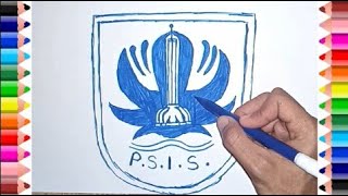 Menggambar Logo PSIS Semarang | How to Draw PSIS Semarang Logo
