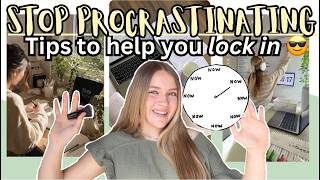 3 Things That Actually Stopped My Procrastination