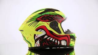 SMK Stellar Animal Full Face Helmet for Motorcycle and Two Wheelers