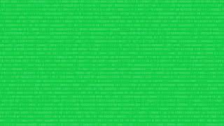 Green Screen | Animated Binary Code Background great for AI (Artificial Intelligence)